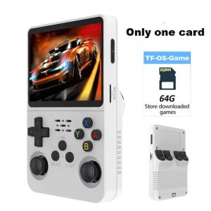 R36S Retro Handheld Video Game Console Single Card Consolas Classic Open Source Arkos System Games Players 3.5Inch IPS Screen