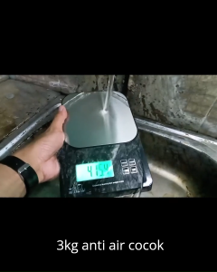 Timbangan Tepung Anti Air 3Kg/0.1g - Timbangan Tepung Baterai Charger Layar LCD Hijau