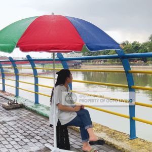 Goto Sunflow Payung Tenda Jualan Pantai Cafe Outdoor Besar Jumbo