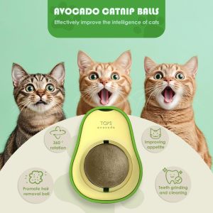 Cat Bite Ball Cat Toy Suitable for Kittens to Clean Teeth Catnip Relieves Oral Health Self Entertainment Pet Chewable Ball Toy