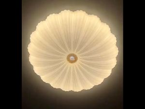 LED Ceiling Light Modern Simple Star Petal Pendant Light Tricolor Hanging LIght for Living Dining Room Corridor Bedroom