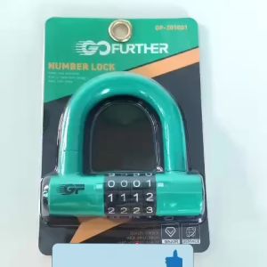 SKU43 - Ổ khoá số khoá 4 số chữ U FURTHER chống trộm cao cấp - Gia Dụng Mẫn Mẫn