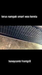 Proton Saga 2022 ( FACELIFT) Ready Cut Honeycomb Grill Full Set Top Bottom