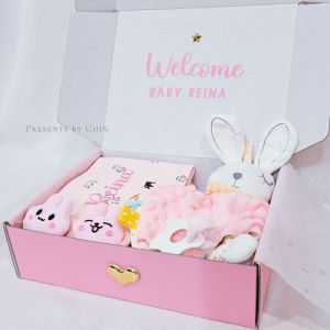 Giftbox for baby 0-12M Newborn Gift 100 days Gift Set Hadiah Bayi Lelaki Perumpuan