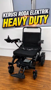 [Airline Approved] Electric Wheelchair Foldable Lightweight Kerusi Roda Elektrik Heavy Duty OKU