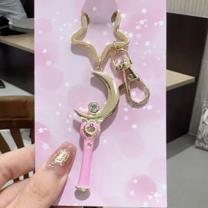 Japanese Sailor Moon Sailor Moon Shapeshifting Robot Cutie Moon Rod Pendant Keychain Bag Hanging
