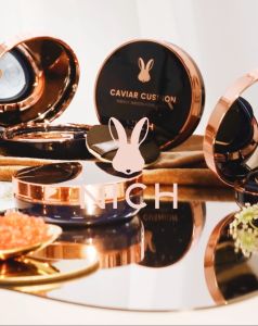 [ซื้อ1แถม1] NICH คุชชั่นผิวเนียนฉ่ำใส Caviar Cushion SPF 50+ PA++++ คุชชั่นงานผิว กันน้ำกันเหงื่อปกปิดสูงให้ผิวเนียนใสดูอ่อนเยาว์ [EXP: 10/2570]