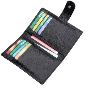 2025 New Mens Compact Ultra-Thin High-Capacity Card Holder Ladies Card Case Multi-Card Slot Card Sleeve Card Clip