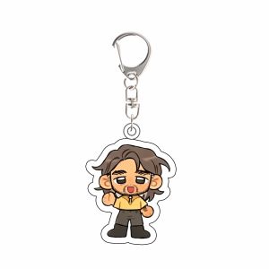 Bandai | for Fields of Mistria Game Peripheral Balor Hayden Caldarus Seridia Adeline Celine Acrylic Keychain Cute Gift Backpack Pendant