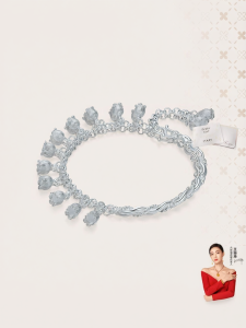 Lanflower S990 Pure Silver Charm Bracelet