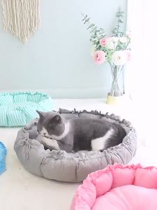 Cute Pet Bed Dog bed Cat bed washable large Can make blankets and beds