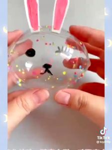 MAINAN DIY BALON TIUP / MAINAN BALON TIUP VIRAL NANO TAPE ADA MANIK GLITER MURAH HARGA PER SACHET