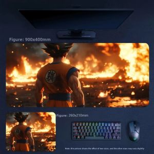 Bandai | Office Fashion Quality Printed Rubber Mouse Pad Two-dimensional Animation Dragon Ball Goku Series Rubber Mouse Pad Tablecloth
