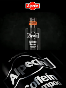 Alpecin Black Mens Shampoo 250ml | น้ำหอมใหม่ | บำรุงและฟื้นฟูเส้นผม | ผมแข็งแรง