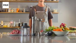 MIUI 1000W 4-in-1 Hand Blender: A Multi-Function Kitchen Tool