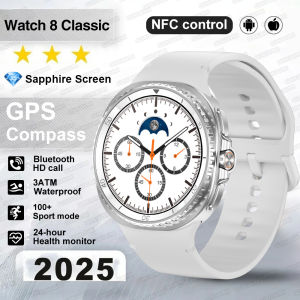 Watch 8 Ultra Classic GPS SmartWatch Compass NFC Men AMOLED Call Chat GPT Watches 3ATM Waterproof Sports Fitness Ms. Smartwatch