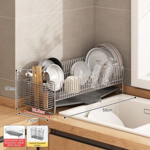 BANGJIE | Stainless Steel Drain Dish Rack