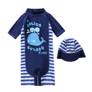 Bộ Đồ Bơi Trùm Đầu Trùm Cổ Trùm Chân Chống Nắng Cho Bé Trai Mới Về Trang Phục Thể Thao Mùa Hè Trang Phục Trẻ Em Trang Phục Bơi Lội