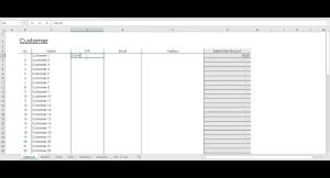 Accounting Template For Industries Recycle