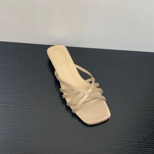 Peep Toe Thin Heel 3cm Fashion Sandals