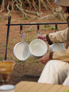 Cooking Set Keramik Anti Lengket Naturehike 4-7P CNK2450CF013 Nesting Alat masak Ultralight Camping Non Stick Panci Penggorengan Kettle