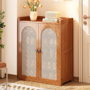 MEIKAIBIN | Narrow Hallway Shoe Cabinet with Dividers