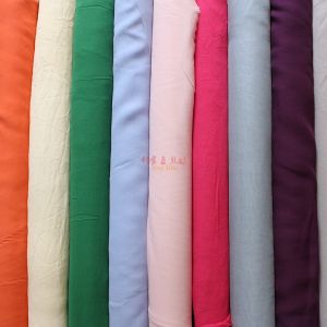 Pure Color Mulberry Silk Silk Georgette Fabric Dress Dancing Dress Harem Shawl Silk Scarf Clothing Silk Fabric