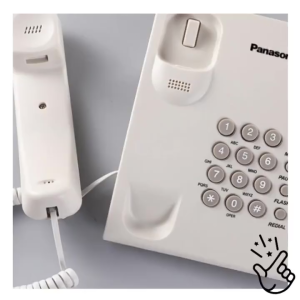 Panasonic โทรศัพท์บ้าน โทรศัพท์สำนักงาน โทรศัพท์ โทรศัพท์ตั้งโต๊ะแบบใช้สาย บ้าน โรงแรม โทรศัพท์พื้นฐาน
