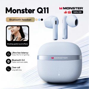 Monster | Monster Bluetooth Earbuds True Wireless Q11 Game Noise Reduction Ultra-Low Latency Compatible
