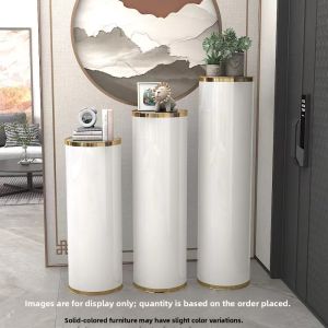 Elegant Rotating round High-Height Simple Luxury Shoe Rack Home Entrance Space Saving Storage Cabinet for Small Apartments