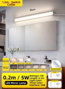 SUIYI | Waterproof Bathroom Wall Light Socket Plug-in