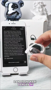 HTC NE37 AI Translator Earbud Wireless Bluetooth Earphone headset OWS Open Ear earphone tws earhook earbuds Can translate 134 foreign languages IPX5 Bass tws sport headset sports earphone HI-FI sport Anti-Lost Lanyard Design