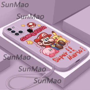 เคส Samsung A21S กล่องป้องกันสแควร์เต็มรูปแบบสำหรับกล้อง CHA28