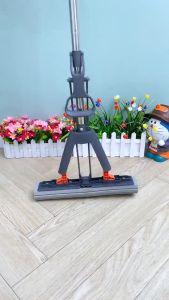 Joybos Ultra Absorbent Self Squeeze Hand Free Washable Sponge Mop