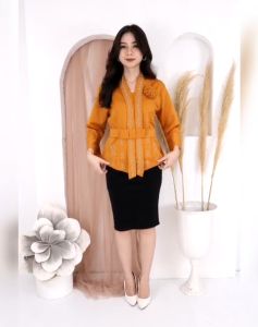Atasan Kebaya Bordir Encim Senada Modern