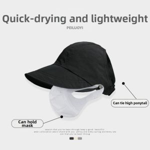 PEILUOYI | Flatter Large Brim Bucket Hat For Spring and Autumn Face Slimming