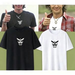 Bandai | Kamen Rider Kuuga Short Sleeve T-shirt Japan Anime Fasn Otaku Casual Loose Tops Korea Style Fashion Streetwear Tshirt O-neck Tee