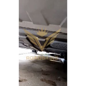 HONDA CITY TMO GM2 2008 - 2014 LOWER SHIELD OIL GEAR ENGINE UNDER COVER CARBON BLACK COVER PP MATERIAL