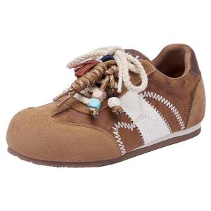 Josiny | Vintage Insulation Training Shoes Women Brown