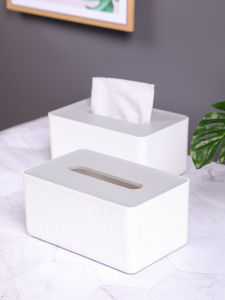 Hộp Đựng Khăn Giấy Hình Chữ Nhật Đơn Giản Màu Trắng Hình Chữ Nhật Hộp Đựng Khăn Giấy Phòng Khách Phòng Tắm Nhà Hàng Văn Phòng