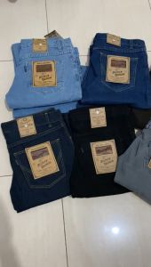 Promo celana panjang jeans pria minggu ini/ celana panjang jeans pria bandung/bahan halus dan adem/celana panjang jeans warna hitam-blue black-stone-blizt-abu-coklat tua-