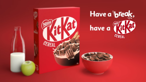 NGŨ CỐC ĂN SÁNG KITKAT CEREAL CHOCOLATE 330G