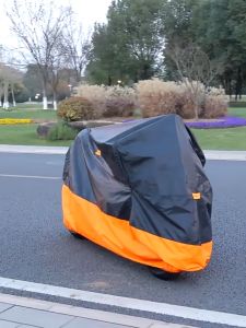 พร้อมส่ง ผ้าคลุมรถมอเตอร์ไซค์ กันลม กันฝน กันแดด กันฝุ่น oxford ที่คุณภาพสูง ใช้ได้ทั้งกลางแจ้งและในบ้