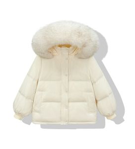 High-end Oversized Down-filled Jacket with Large Collar