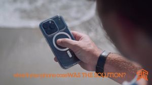 Phone 16 / 15 [ Pro Max / Pro / Plus ] STM Reawaken Ripple Magnetic Case with ClearShell Plating Self-Repairing Technology