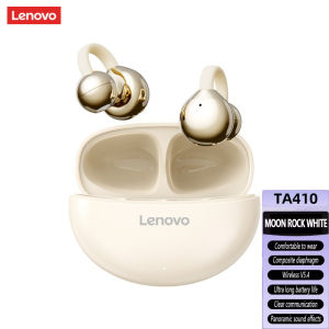 Lenovo | Original Lenovo TA410 Earclip Style Wireless Bluetooth Earphones ENCHifi Stereo Panoramic Sound with Mic For Sports/cycling