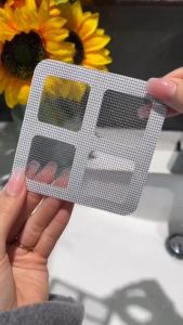 Bộ 10 Miếng Lưới Lọc Rác Chống Tắc Nghẽn Hình Vuông 10cm Set Miếng Dán Lưới Thoát Nước Sàn Nhanh Chóng Ngăn Côn Trùng TIDO TIDO