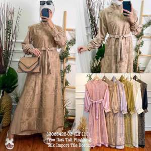 Gamis brukat tile