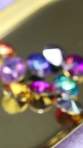 14mm Satellite Pendant Crystal Charms Round Glass Beads For Women Jewelry Making Necklaces DIY Earring Findings 12pcs/lot