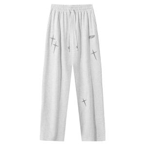 Veidoorn | Mens Training Running Sweatpants Loose Fit Straight Leg Pants